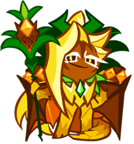 Ananas Dragon Cookie